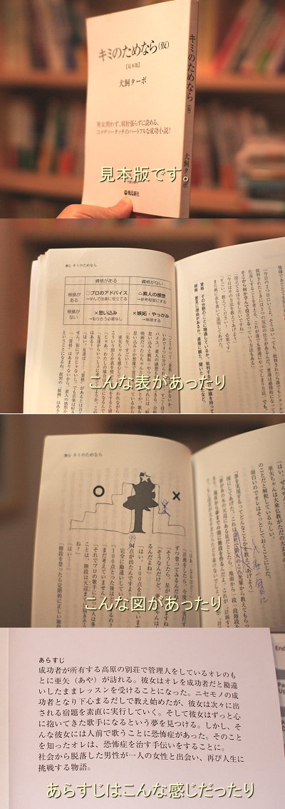 キミのためなら見本
