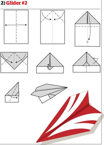 紙飛行機 何種類折れる 図解 12種類の紙飛行機の折り方 ホビーは人生の おもちゃ