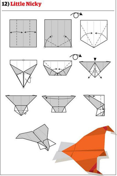 紙飛行機 何種類折れる 図解 12種類の紙飛行機の折り方 ホビーは人生の おもちゃ