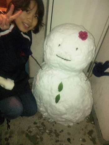 夜中一人でがんばりました