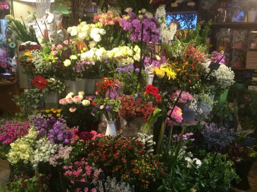 冬の花屋さん 花ギフトのハッピーダイアリー カノシェ スタンド花 フラワーギフト