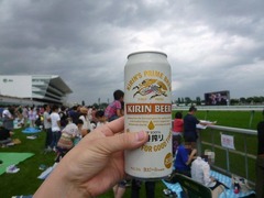 札幌競馬場_ビール_201408