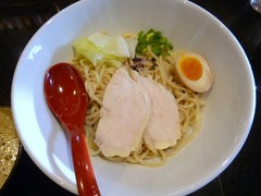 蓮海_つけ麺ヴィシソワーズ（麺と具）_201408