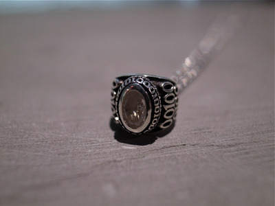 JAM HOME MADE ジャムホームメイド カレッジリングネックレス