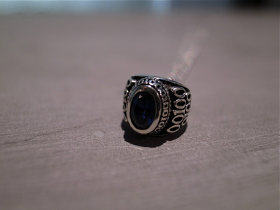 JAM HOME MADE ジャムホームメイド カレッジリングネックレス