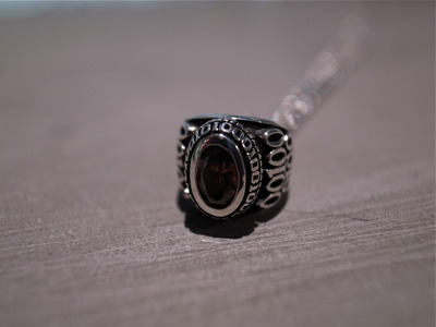 JAM HOME MADE ジャムホームメイド カレッジリングネックレス