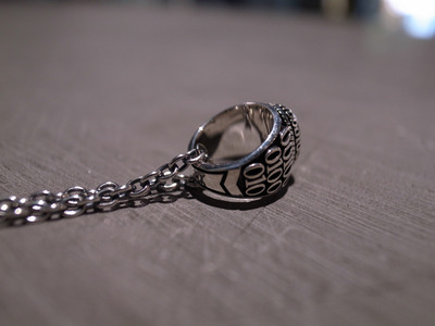 JAM HOME MADE ジャムホームメイド カレッジリングネックレス