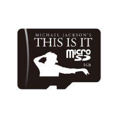 マイケル・ジャクソン THIS IS IT microSDメモリカード