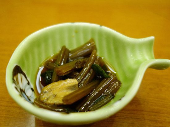 わさびのつんつん漬け