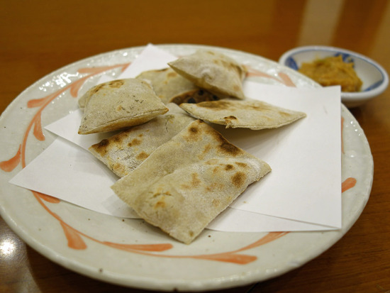 板そばの網焼き