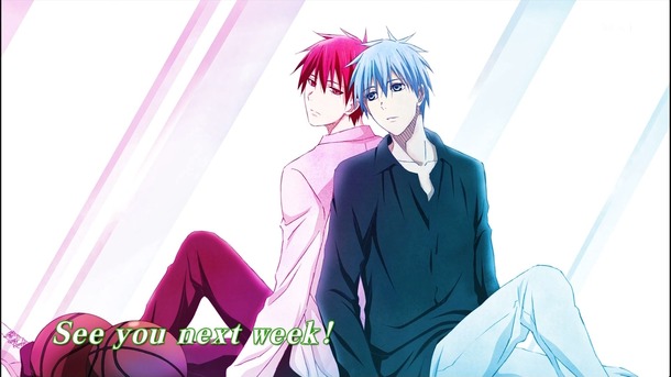 黒バス　2期　13話　38話　エンドカード