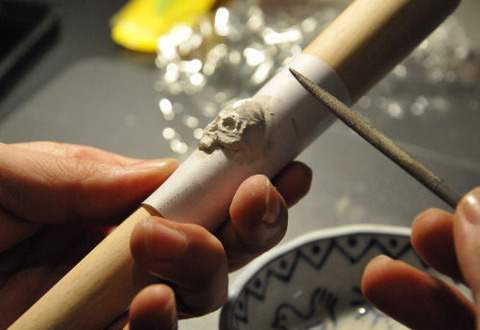 アートクレイ　スカル　工程