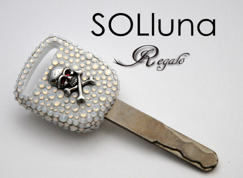 カスタムキー　スカル