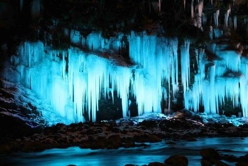 奥秩父大滝村天然氷柱