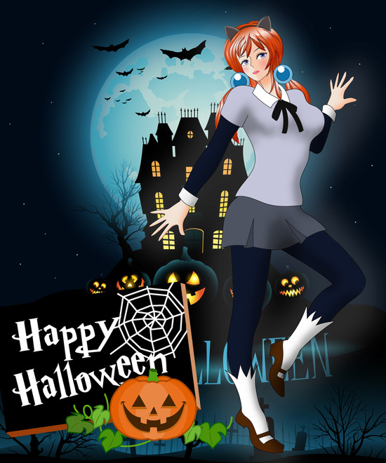 Hslloween アリサちゃん 5