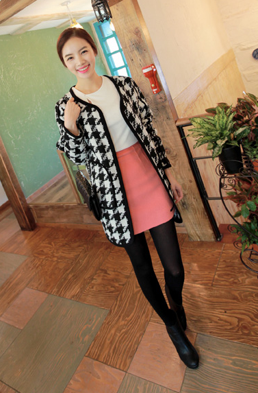 スナップ 写真  私服 ニットカーディガン (11)