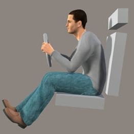 「運転　姿勢　悪い」の画像検索結果