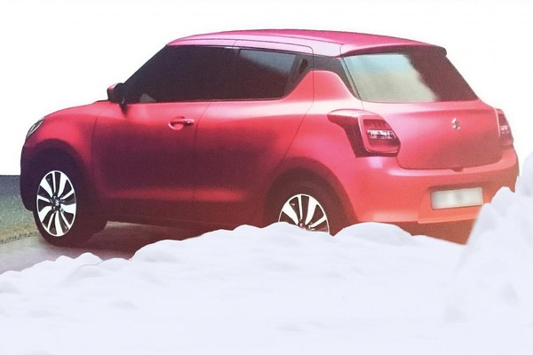 Next-generation-Maruti-Swift-rear-quarters-leaked