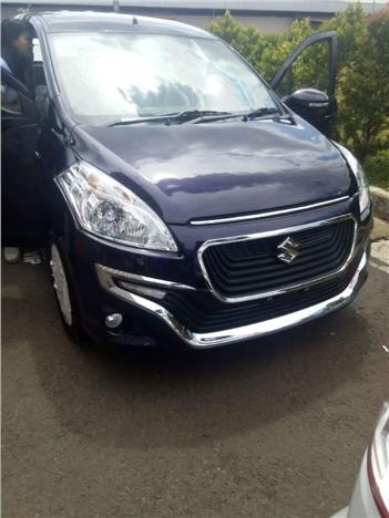 Suzuki-Ertiga-Dreza-purple-front-bumper-spied