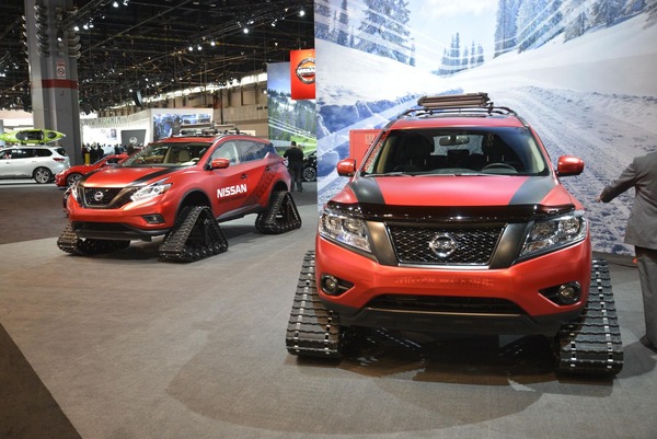 Nissan Winter Warrior Concepts Chicago 2