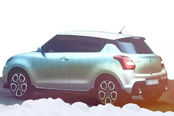 Next-Maruti-Swift-rear-three-quarter-leaks