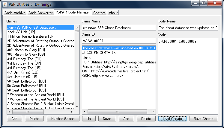 Tempar Ver1 63 Beta Update Psp活用アンテナ