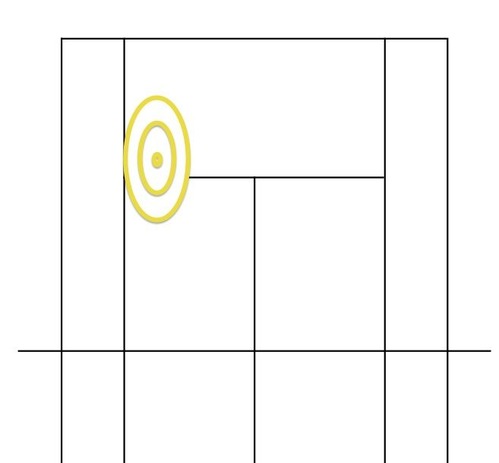 テニスコート模式図