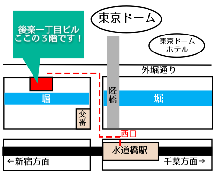 東京ヒーリングマーケット地図