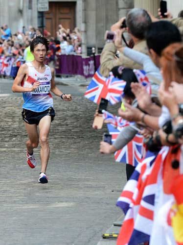 中本６位　マラソン２大会ぶり入賞／陸上