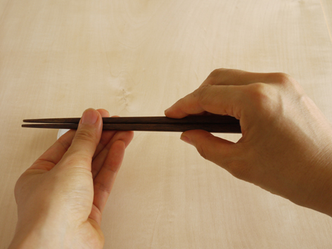 箸の扱い