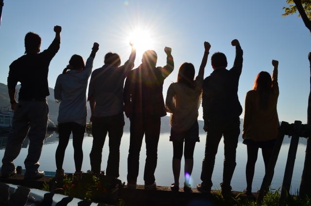 自信のある若者