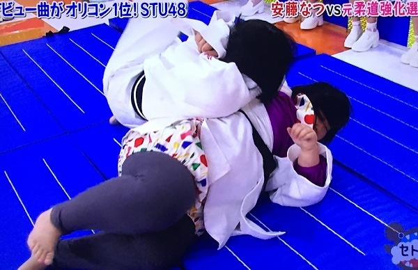 Stu48 三島が背負い投げで勝ったああ 相手は130キロの巨漢 グランツーリスモとかwrcとかあとツーリングとか