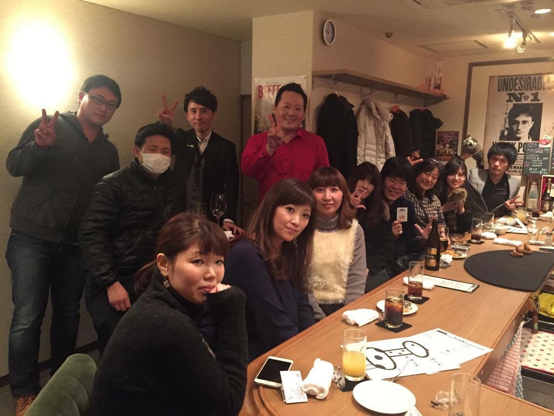 マジシャンSaggyとお客様　2