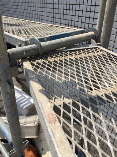 4月25日足場組立 22