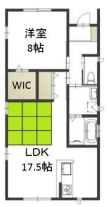 一戸建て平屋 新築１ldk 新婚 一人暮らしに 岡山市中区円山 賃貸不動産岡山市 ミニクルホーム 城井仁