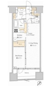 【スペーシア銀座 】 中央区 銀座 賃貸