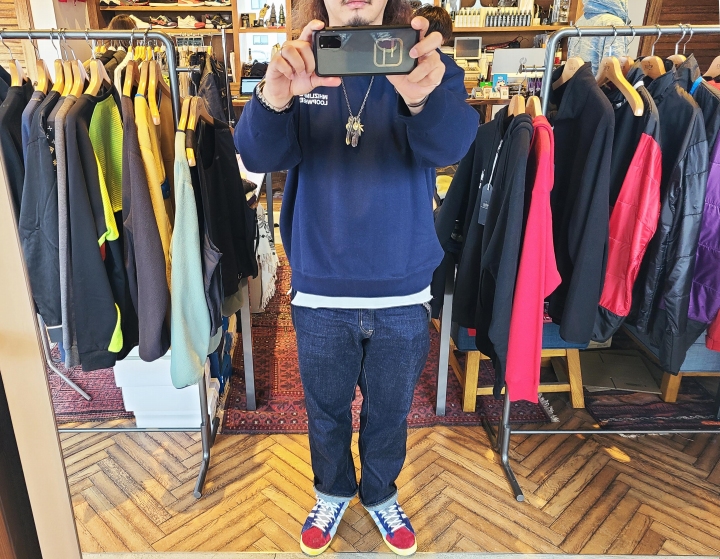 WHIZ LIMITED×LOOPWHEELER 20th 76 SWEAT SHIRT。 | 鉄 は 熱 い う ち 