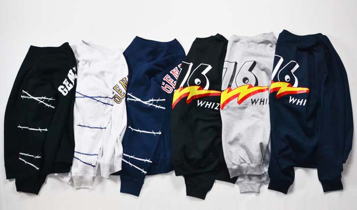 WHIZ LIMITED×LOOPWHEELER 20th 76 SWEAT SHIRT。 | 鉄 は 熱 い う ち 