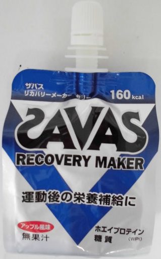 ザバス　リカバリーメーカーゼリー　１８０ｇ