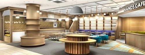 東京都渋谷区・表参道「ハンズ ビー」内に「ハンズカフェ」がオープン 東京都渋谷区・表参道「ハンズ ビー」内に「ハンズカフェ」がオープン