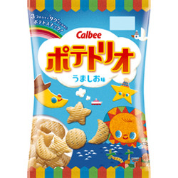 カルビー、親子向け絵本連動型スナック「ポテトリオ」を2つの味で発売 カルビー、親子向け絵本連動型スナック「ポテトリオ」を2つの味で発売