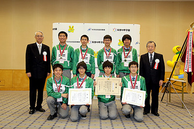 渋谷教育学園幕張高校が総合優勝=第4回科学の甲子園 渋谷教育学園幕張高校が総合優勝=第4回科学の甲子園