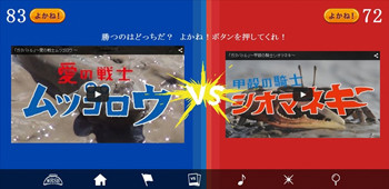 ムツゴロウvsシオマネキ、勝つのはどっちだ!? 