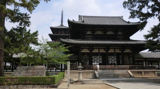世界最古の木造建築の法隆寺