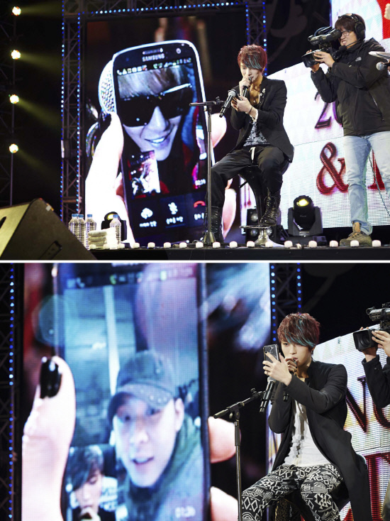 [提供=シジェスエンターテイメント - 準拠ユチョンビデオ通話]