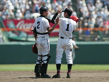 「野球 バッテリー」の画像検索結果