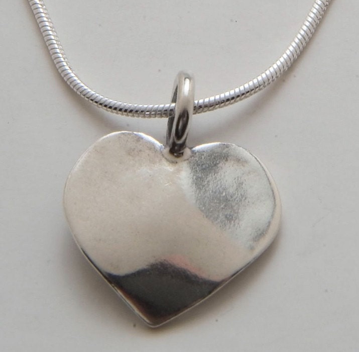 Silver Dime Heart Pendant Made from Vintage US Silver Mercury Dime Coin