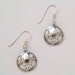 Silver Mercury Dimes Earrings