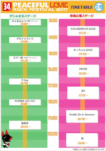 ãã¼ã¹ãã«2017 ã¿ã¤ã ãã¼ãã«