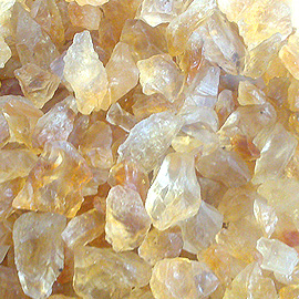 シトリン(citrine) /小原石・ラフロックタンブル・チップ